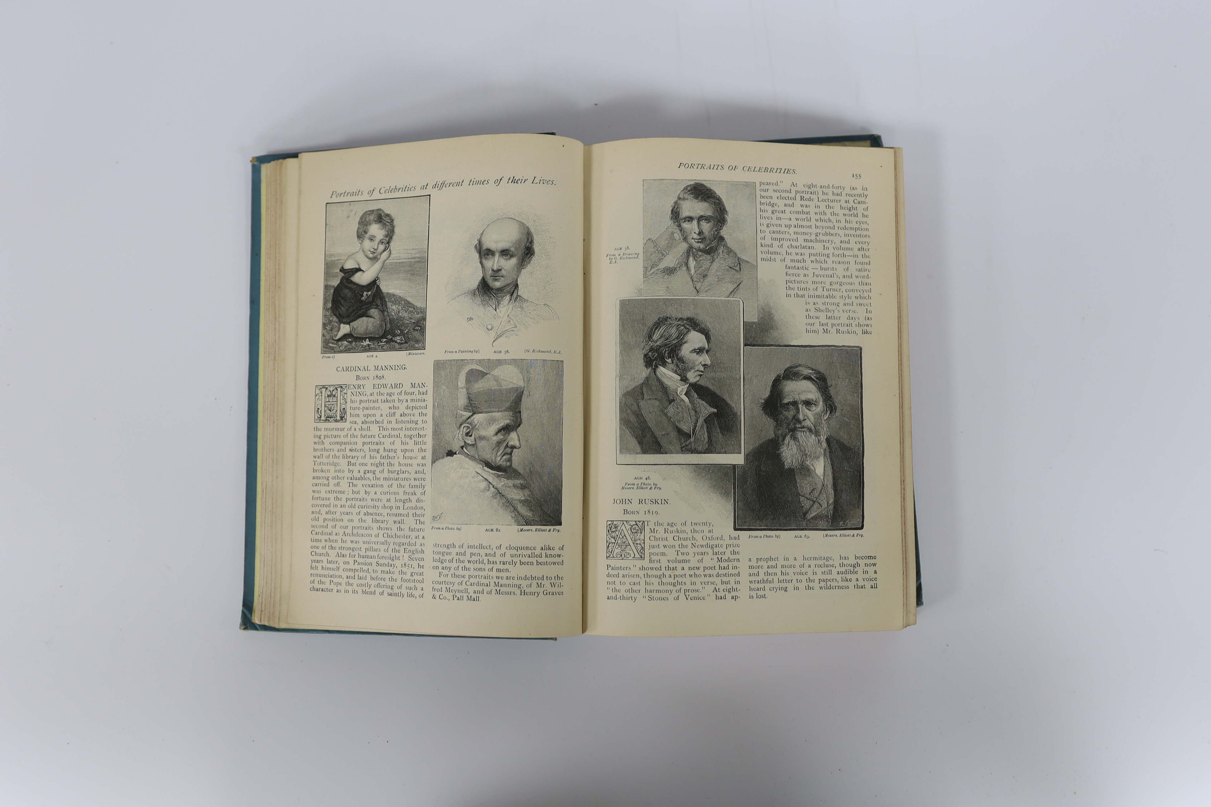 The Strand Magazine....vols. 1-8. illus. throughout; publisher's pictorial gilt lettered Cambridge blue cloth, 4to. 1891-94